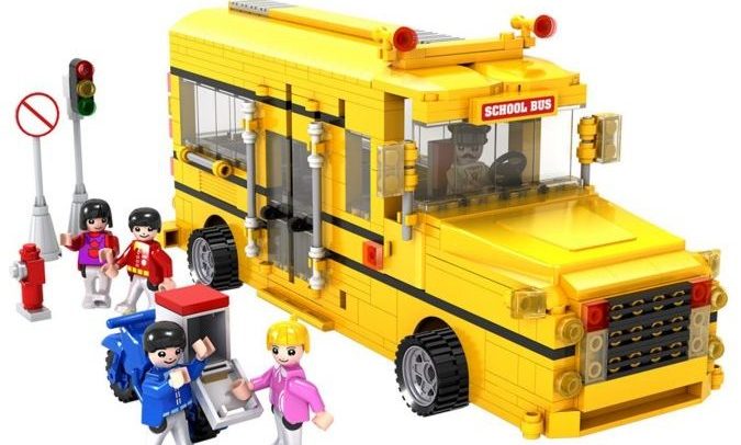 لگو اتوبوس زرد مدرسه COGO 4111 (567 قطعه) - Image 2